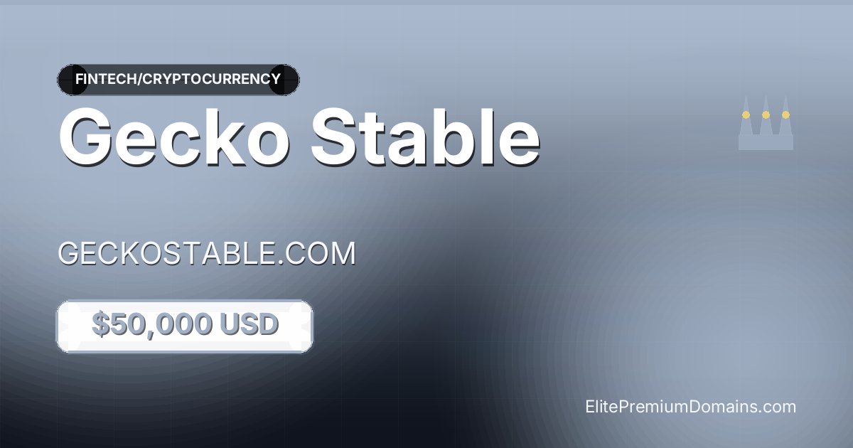 GeckoStable.com