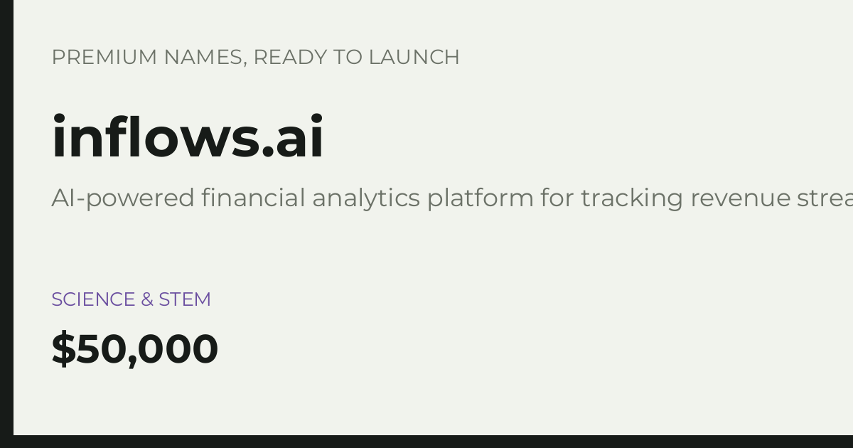 Brand preview for inflows.ai